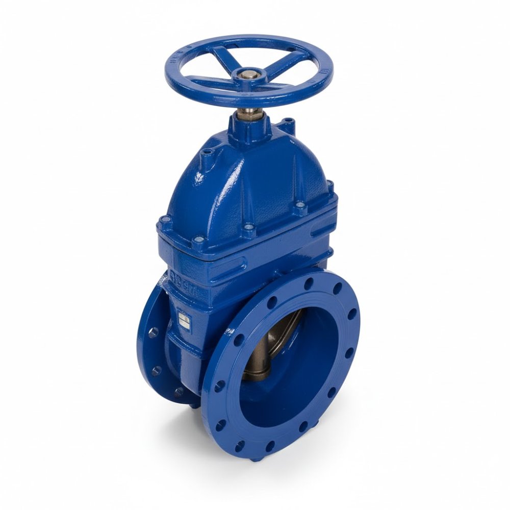 Задвижка DENDOR 47GV DN600 PN 16 фланцевая клиновая чугунная под штурвал с обрезиненным клином купить по выгодным ценам | Хопер Сталь