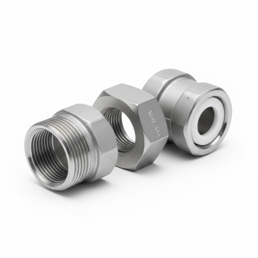 Американка вр/вр c прокладкой PTFE (AISI 304, Размер:3/8") купить по выгодным ценам | Хопер Сталь